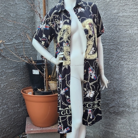 CLASSY GG SHIRT DRESS DUSTER - Picture 6 of 12
